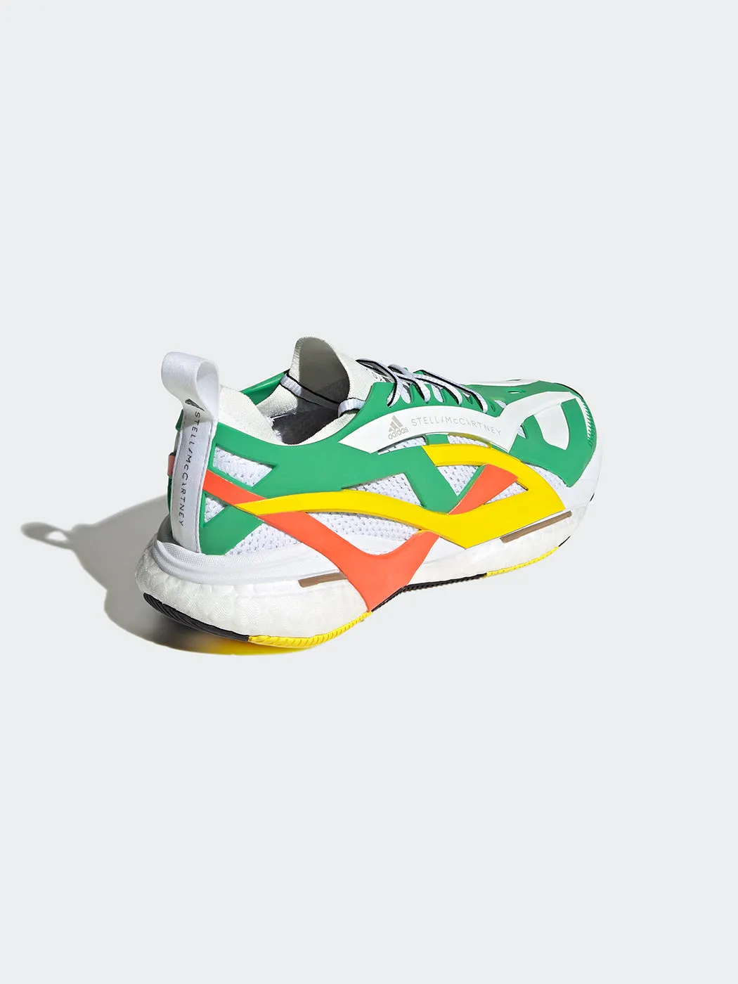 Adidas By Stella Mccartney Solarglide - Green/Ftwr White/Semi Impact Orange