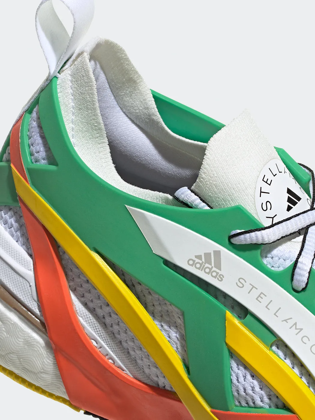 Adidas By Stella Mccartney Solarglide - Green/Ftwr White/Semi Impact Orange