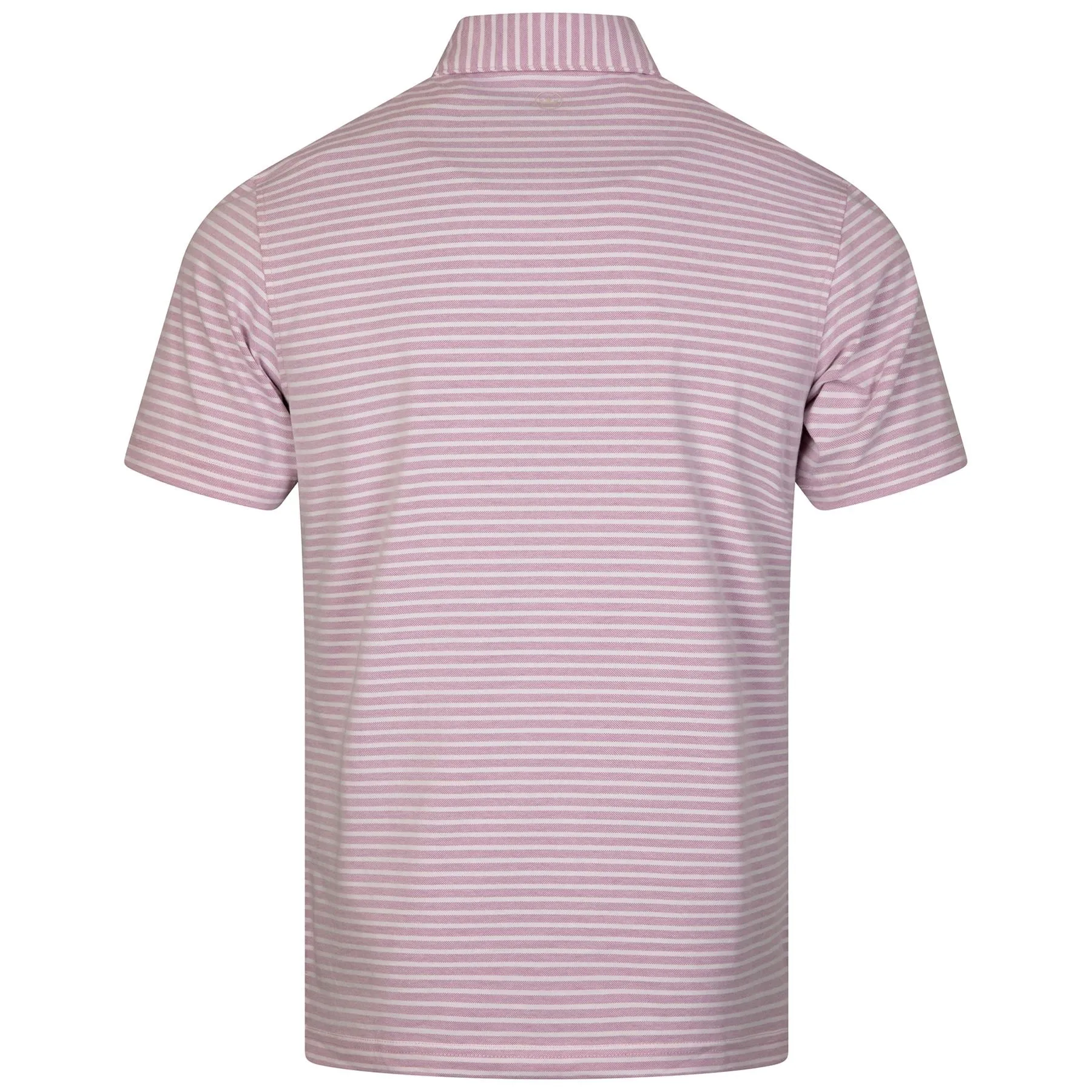 Albatross Cotton Blend Stripe Pique Polo Valencia - SS24