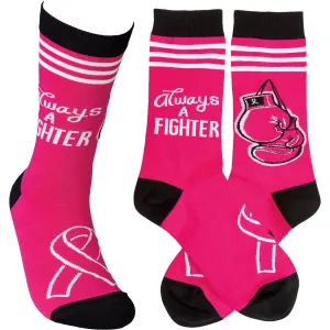 ALWAYS A FIGHTER SOCKS