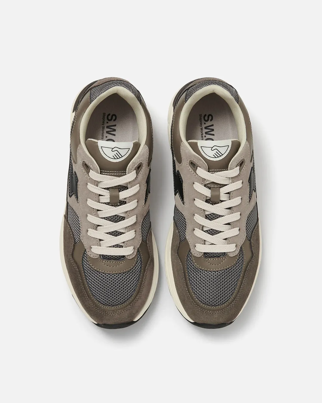 Amiel S-Strike Suede Mix - Grey