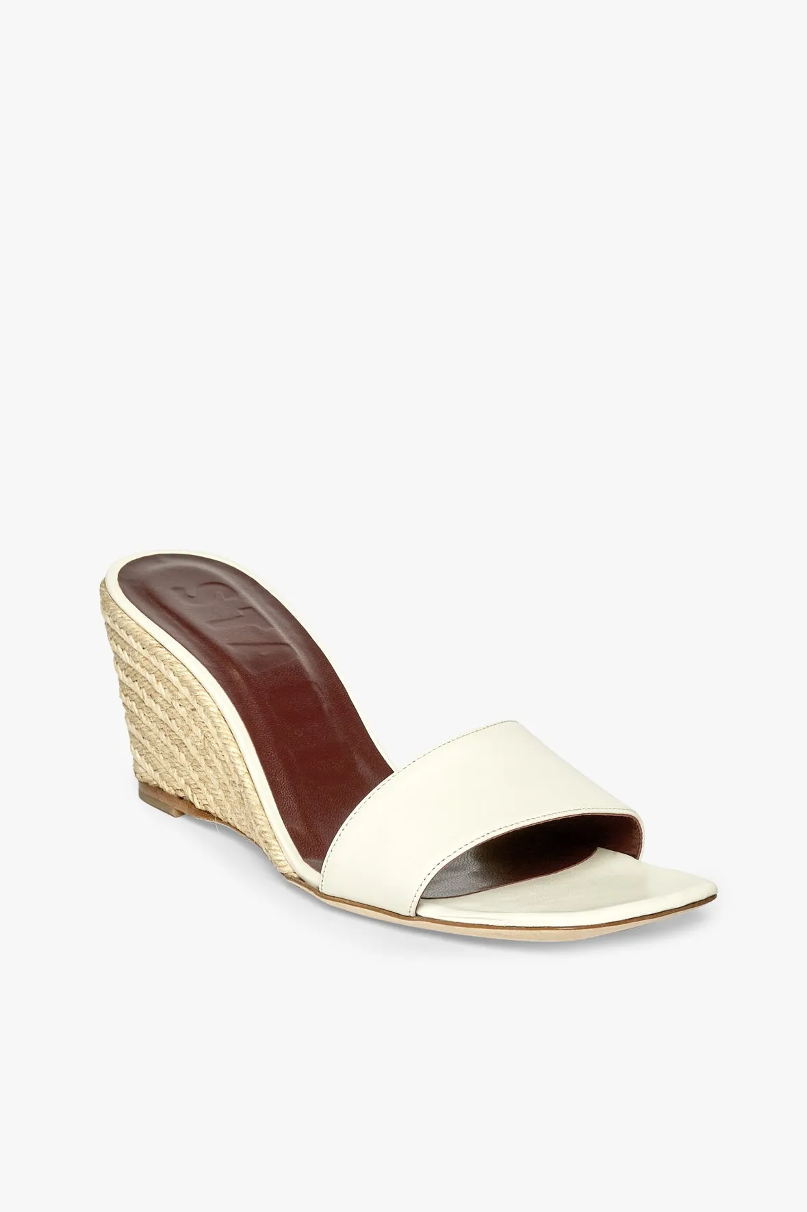 BILLIE ESPADRILLE WEDGE | NATURAL CREAM