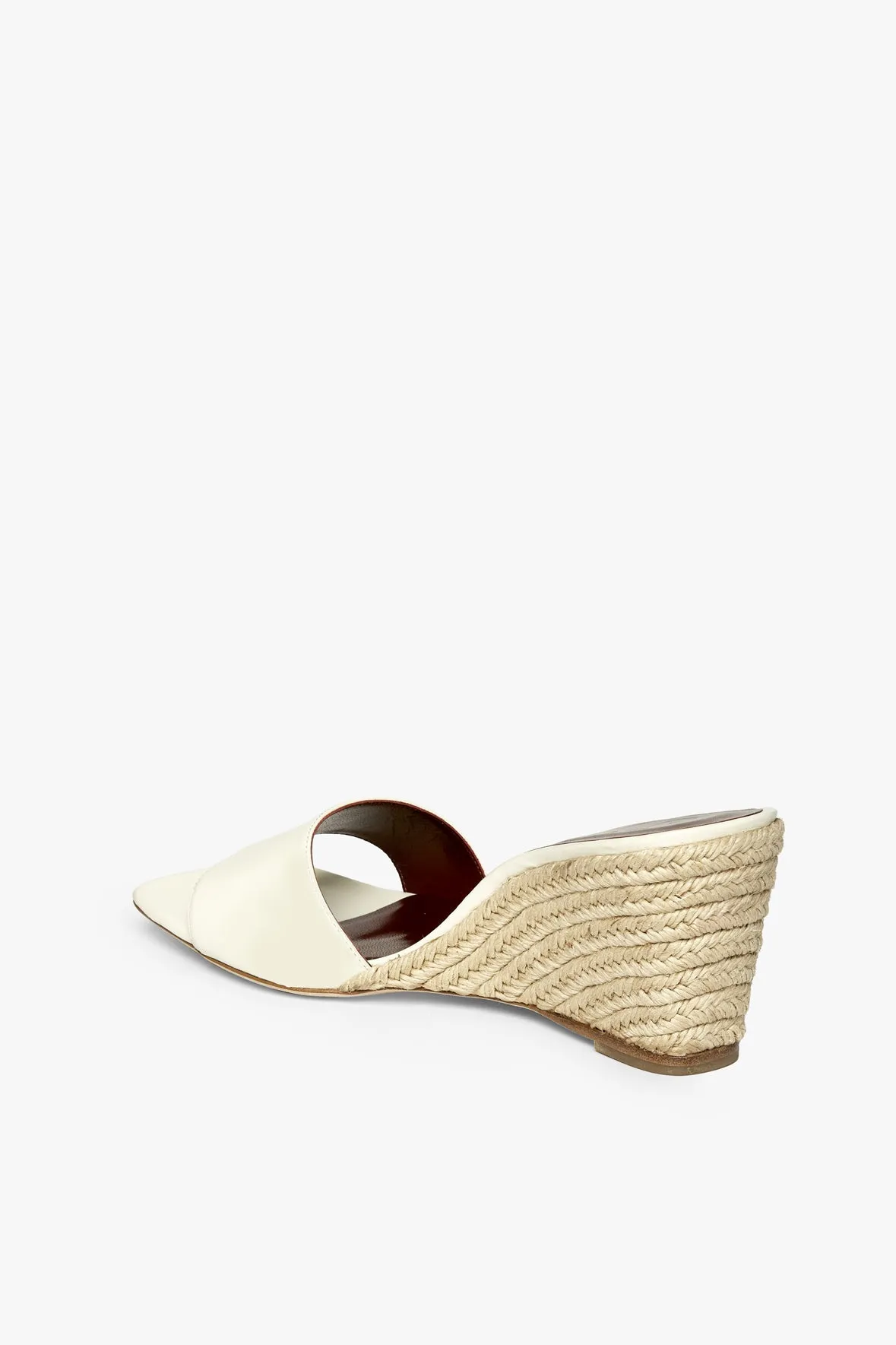 BILLIE ESPADRILLE WEDGE | NATURAL CREAM