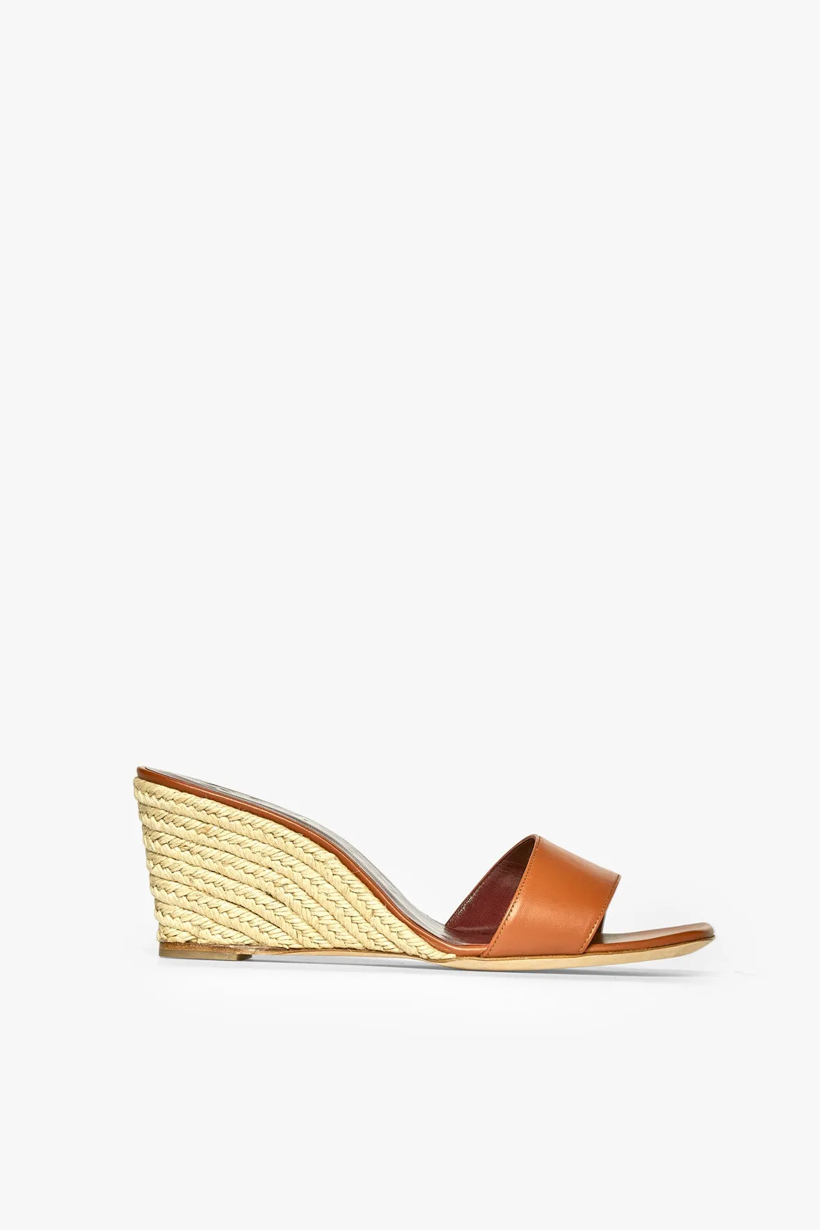 BILLIE ESPADRILLE WEDGE | NATURAL TAN