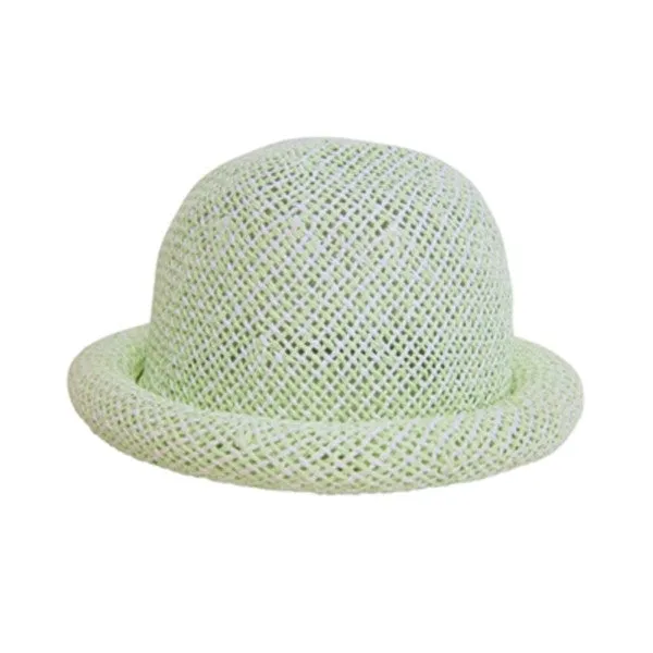 Boardwalk Style  - Kids Straw Roller Hat