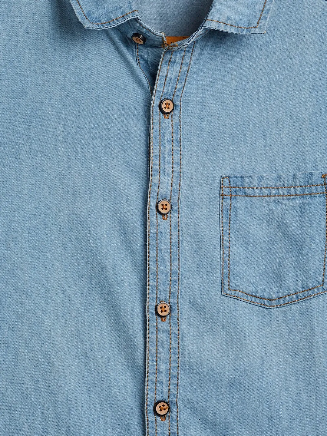 Boys Light Blue Shirt