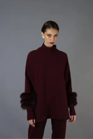 Bruno Carlo Cashmere Blend Sweater M2115 | Burgundy