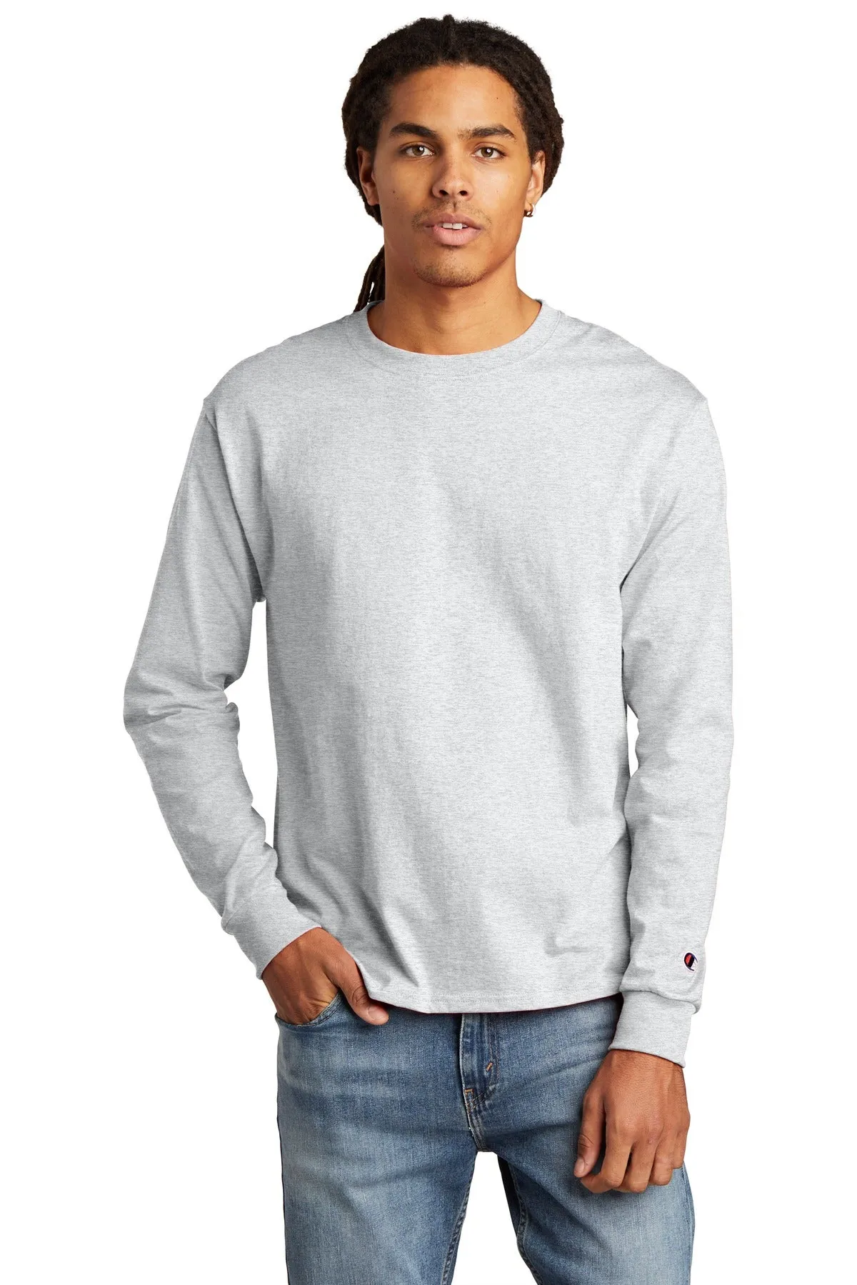 Champion Heritage 5.2-Oz. Jersey Long Sleeve Tee CC8C