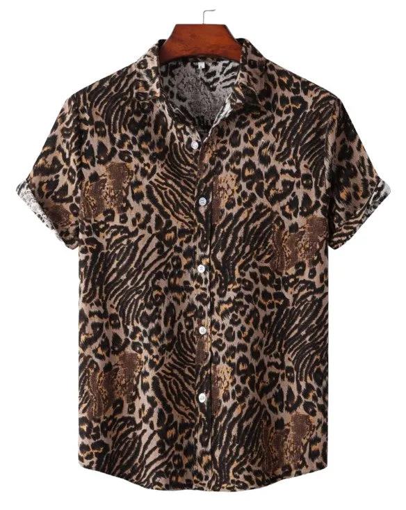 Cheetah Print party Shirt (More Colors)