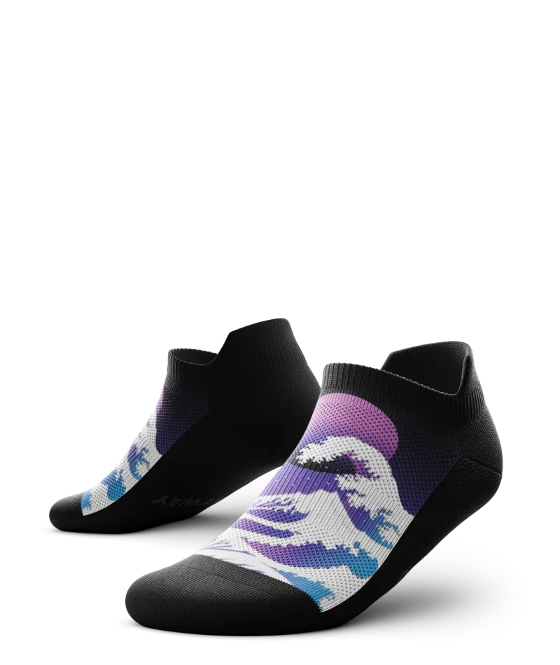 Dark Tide Ankle Socks