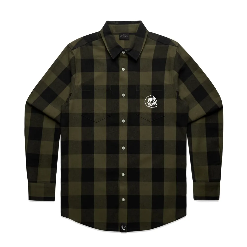 Death Thread Iron Flannel - Army