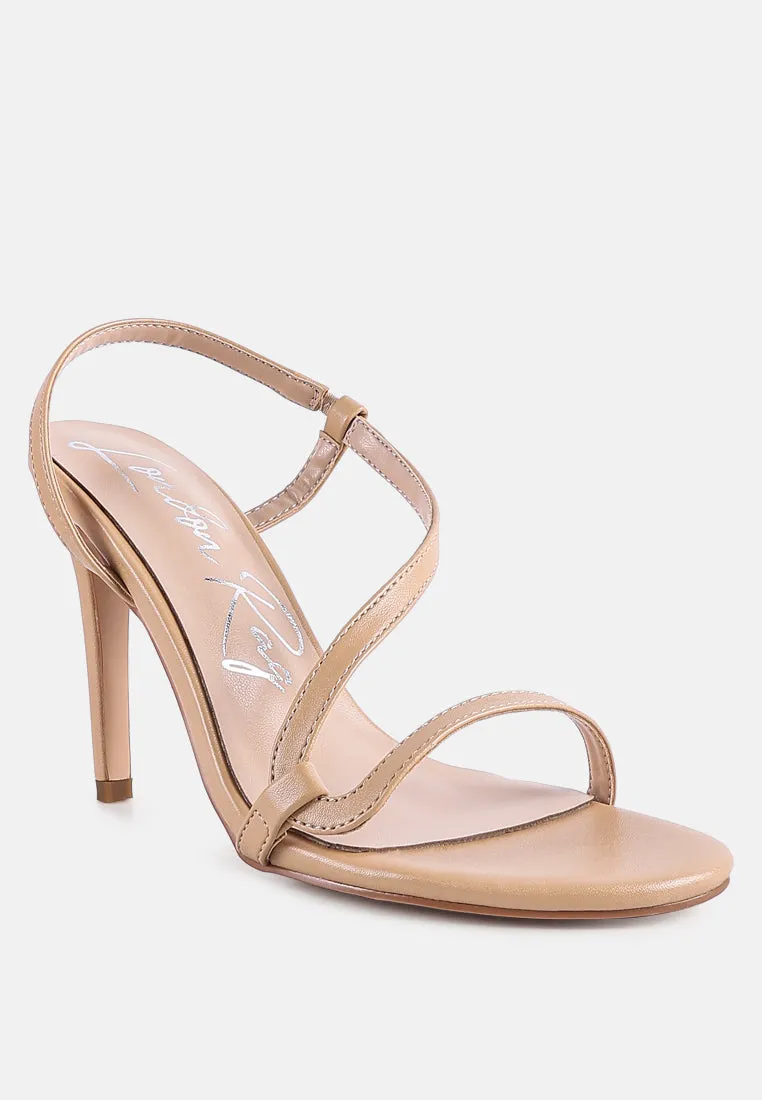 Epoque Heeled Strappy Slingback Sandals