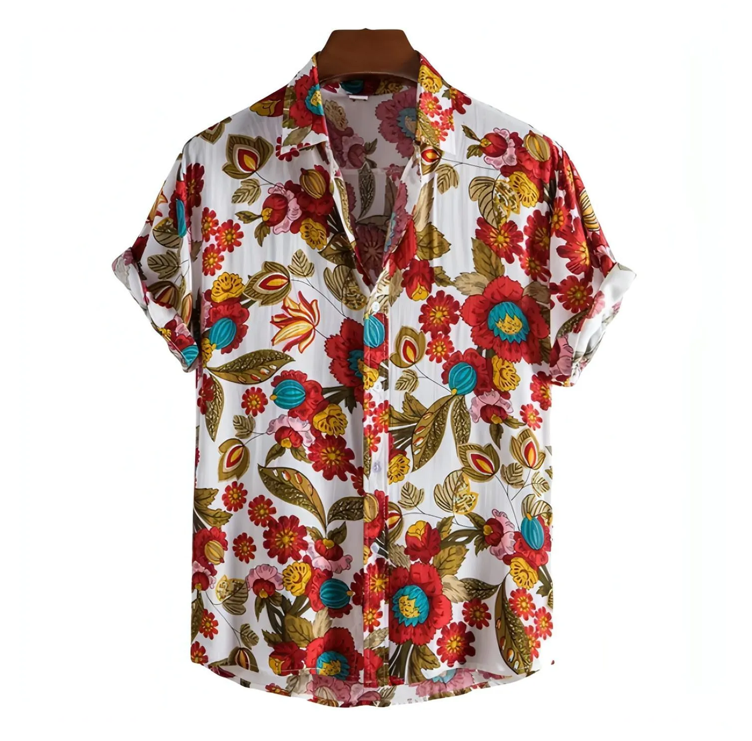 Flower pattern shirts - Hawaiian Shirts