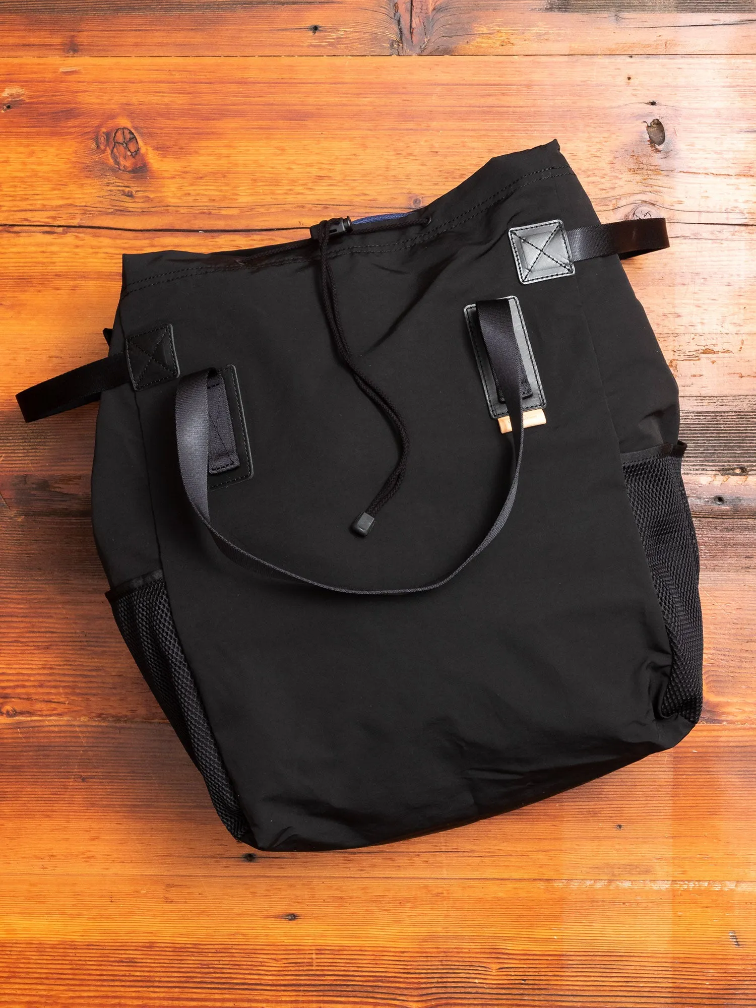 Functional Tote Bag in Black