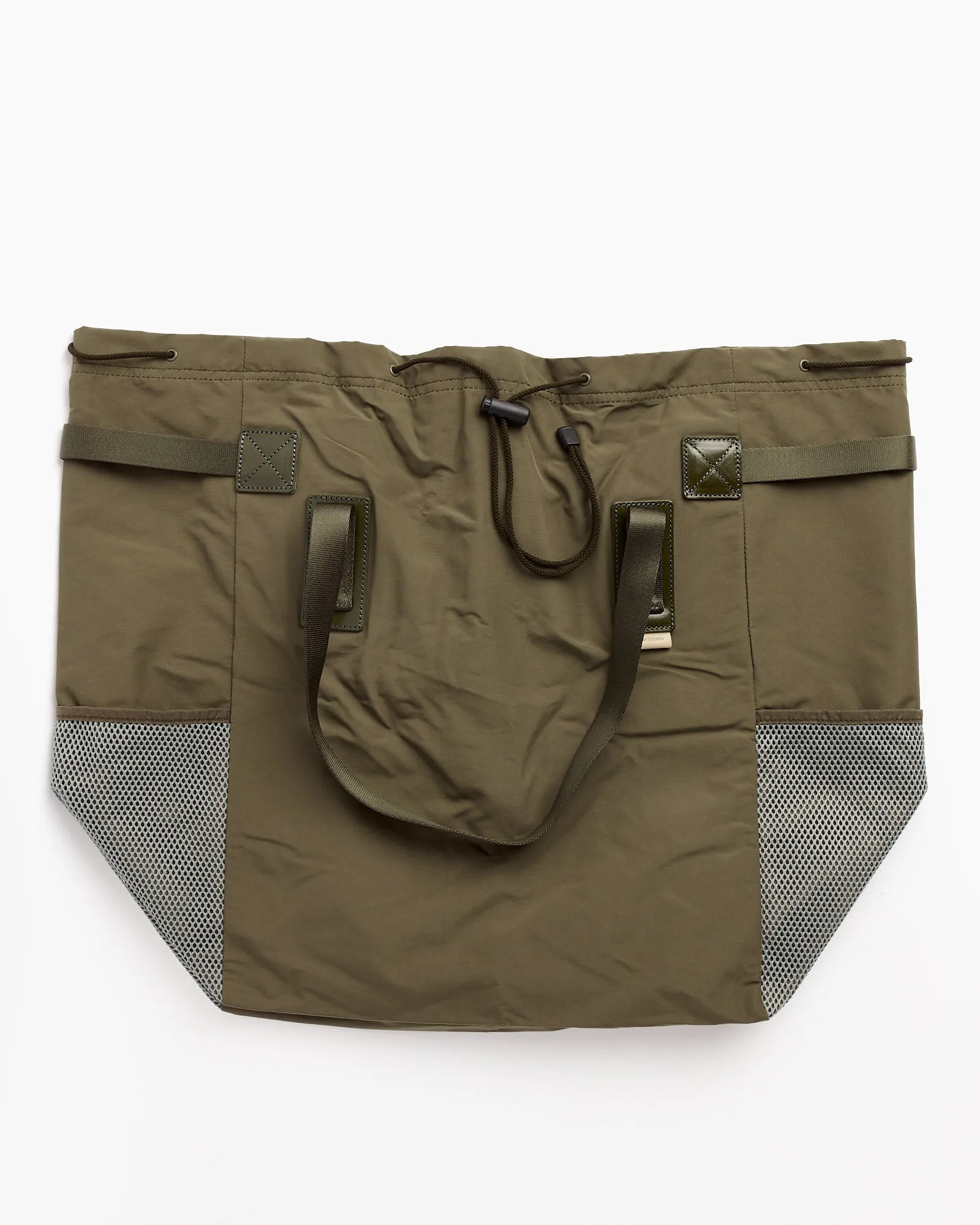 Functional Tote Bag in Khaki Olive