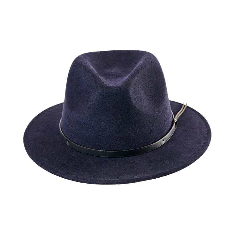 GC Hats Downtown Felt Fedora - Dark Navy