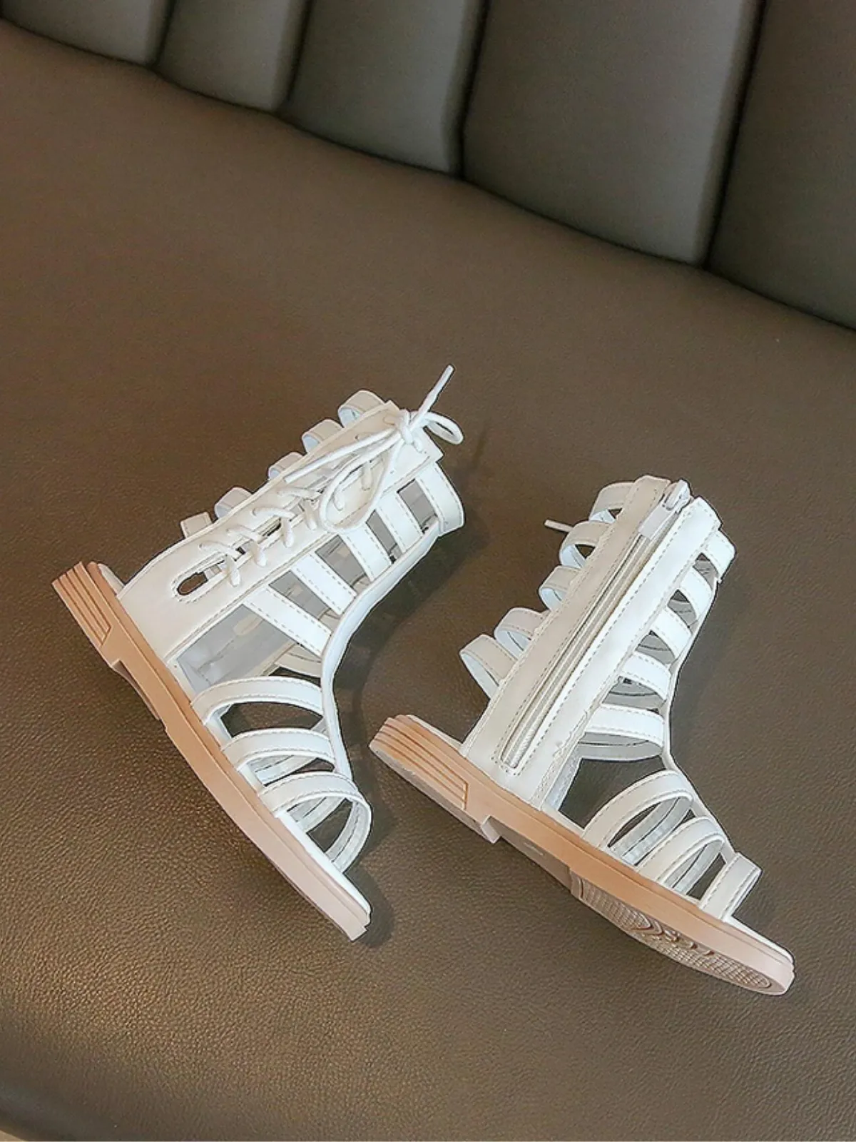 Girls' High-Top Gladiator Sandals By Liv and Mia