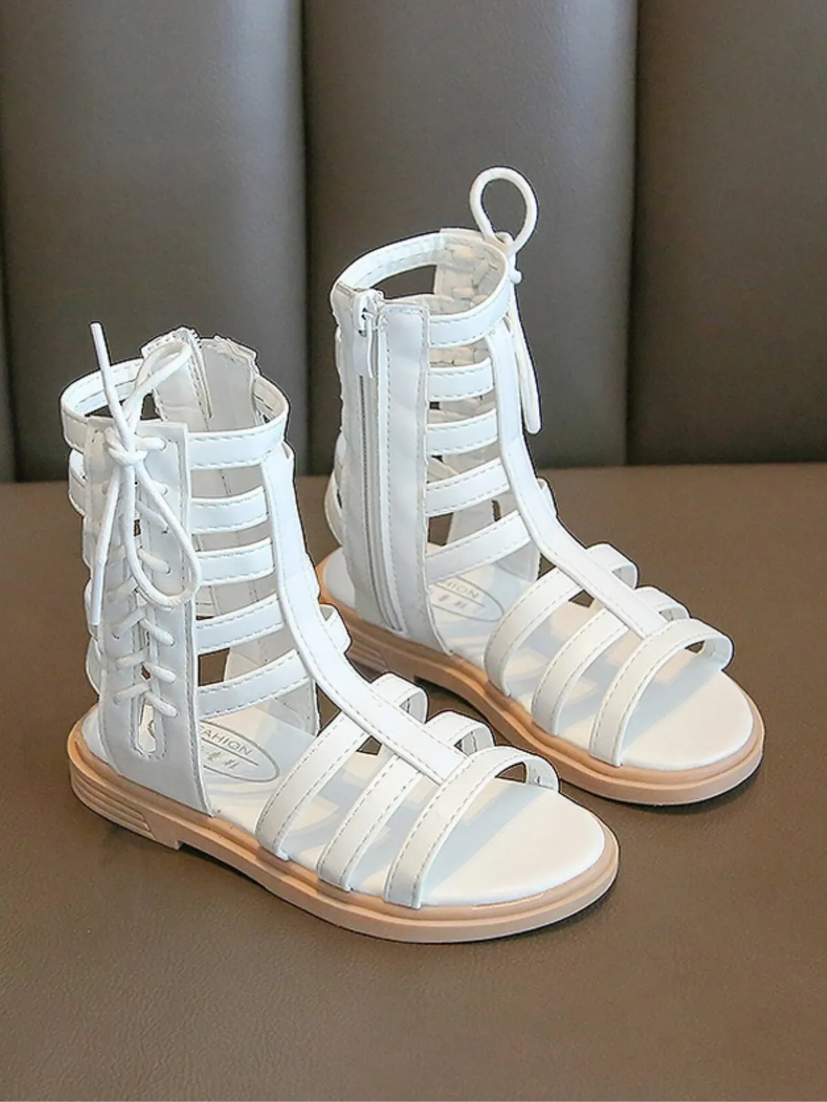 Girls' High-Top Gladiator Sandals By Liv and Mia