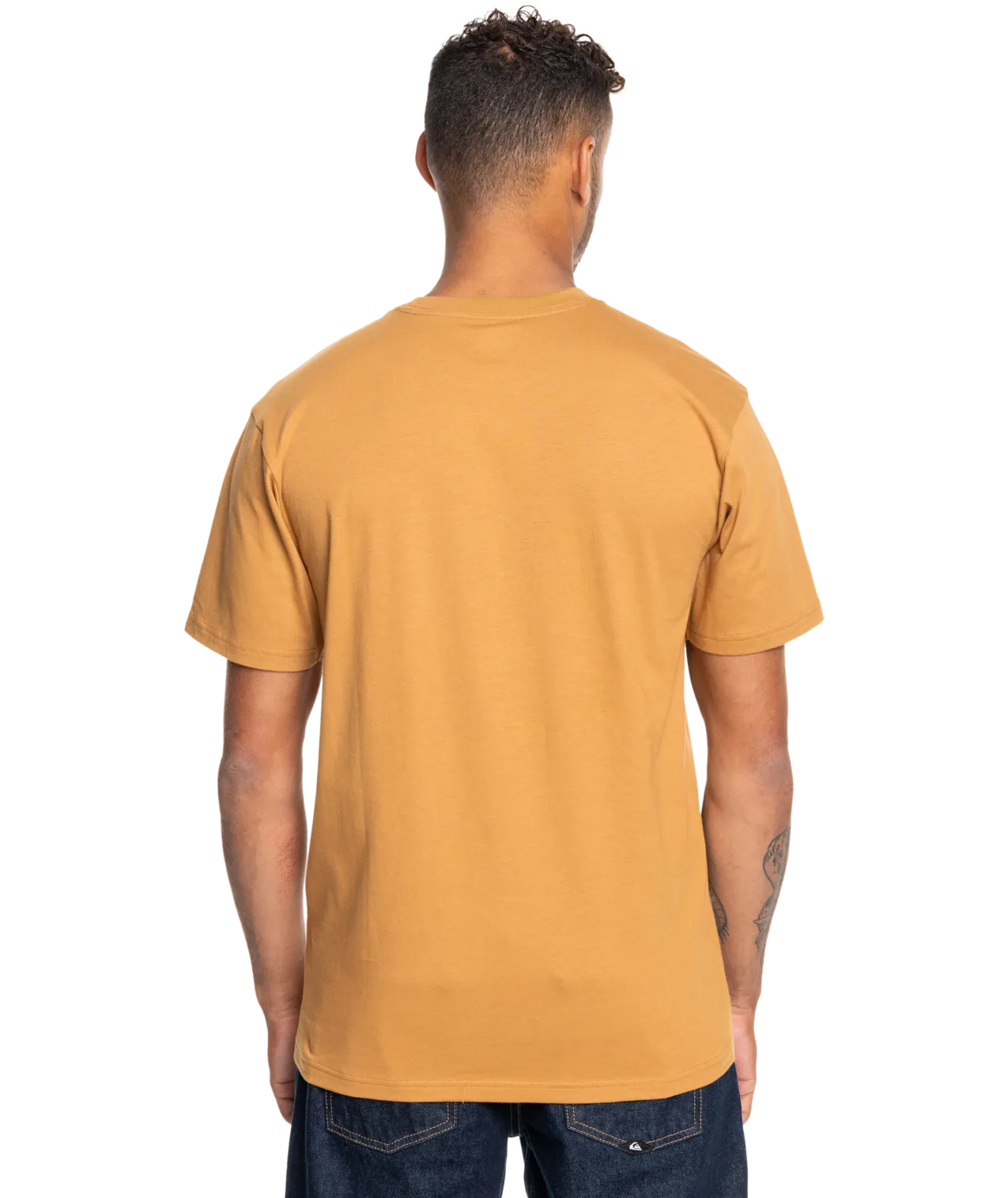 Gradient Mountains T-Shirt in Bone Brown