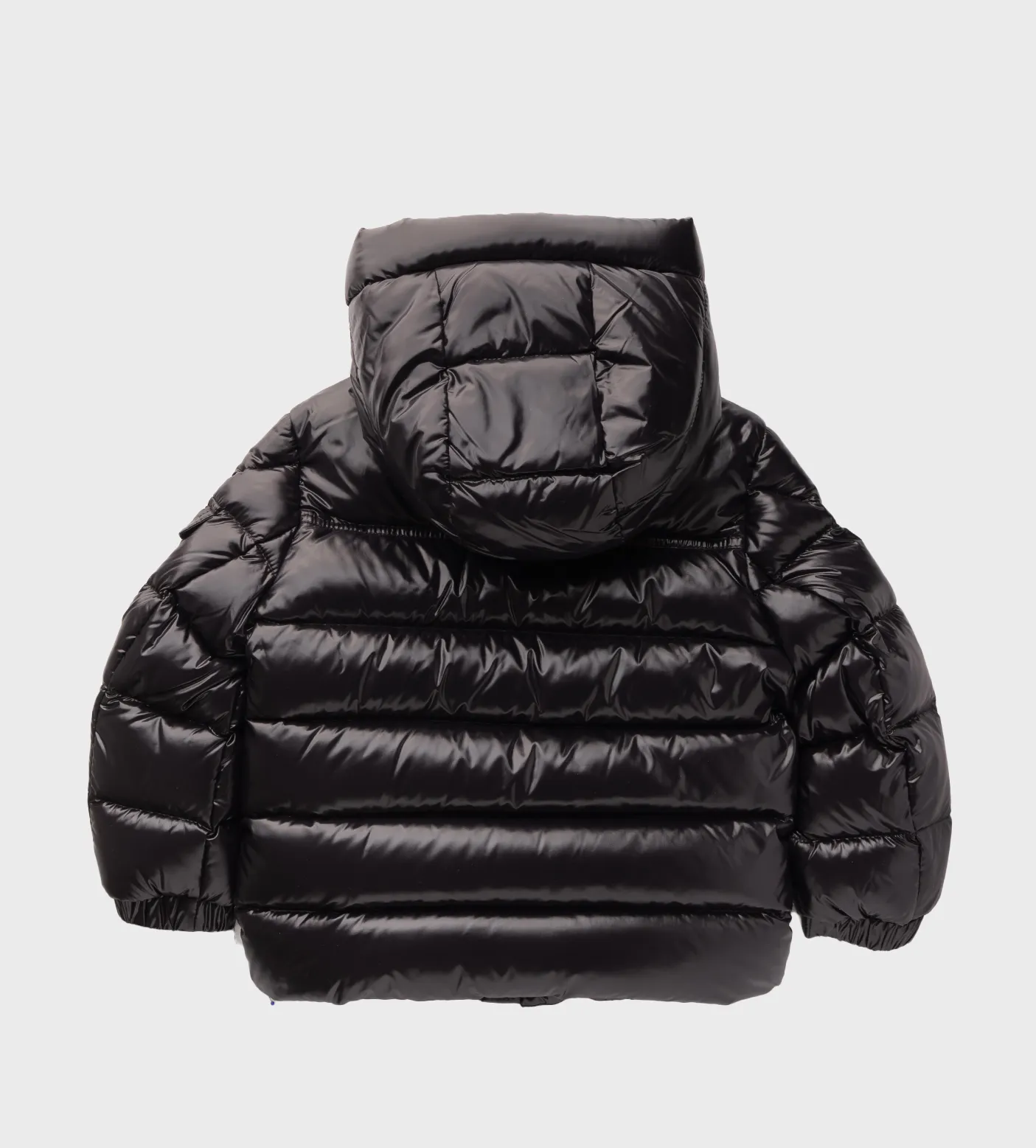 Groseiller Nylon Laqué Down Jacket Black