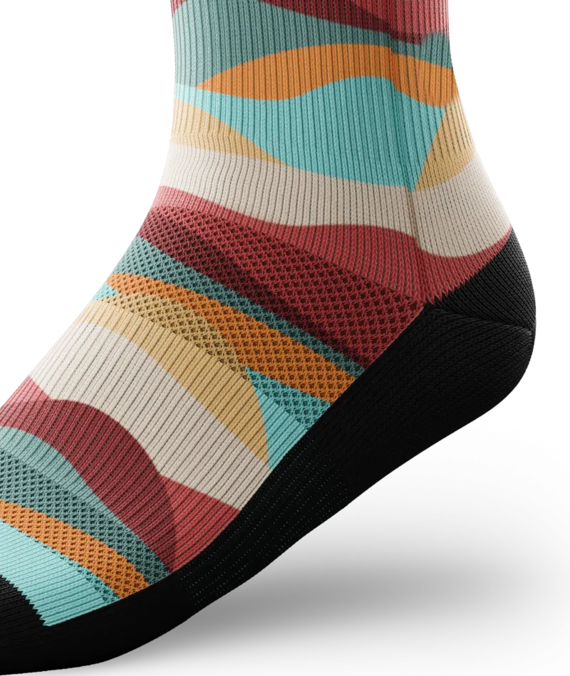 Head In The Clouds Crew Socks