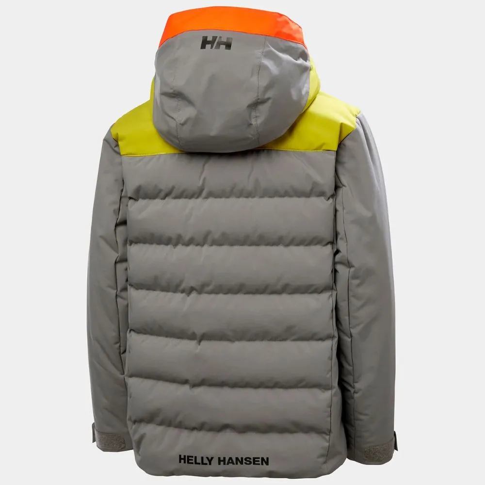 Helly Hansen Youth Boys Cyclone Ski Jacket - Concrete