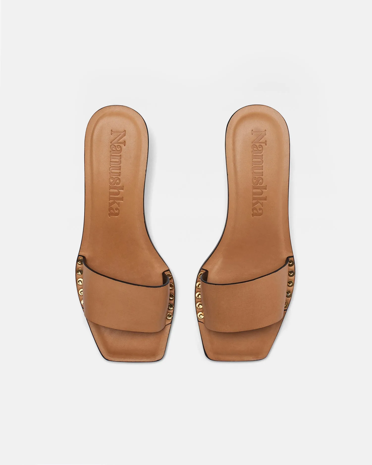 Ibiron - Leather Sandals - Natural Tan