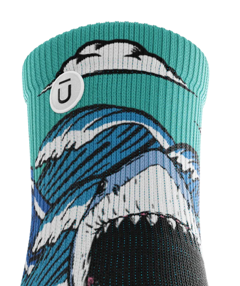 Jaws Quarter Socks