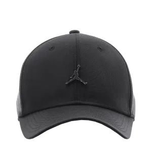 Jordan Rise Cap Structured Curved Bill Metal Jumpman Strapback