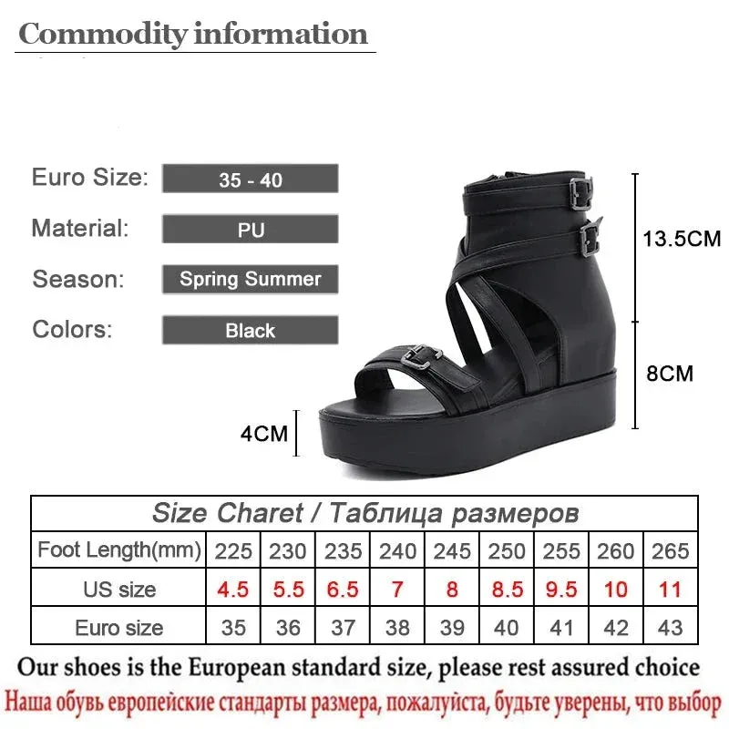 Joskaa 2024 New Gladiator Sandals Chunky