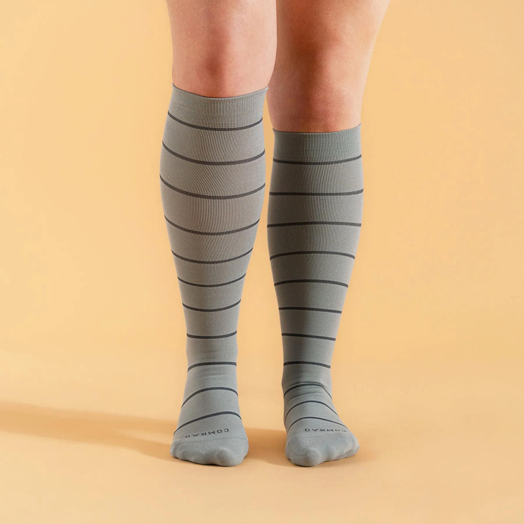 Knee-High Compression Socks – Stripes