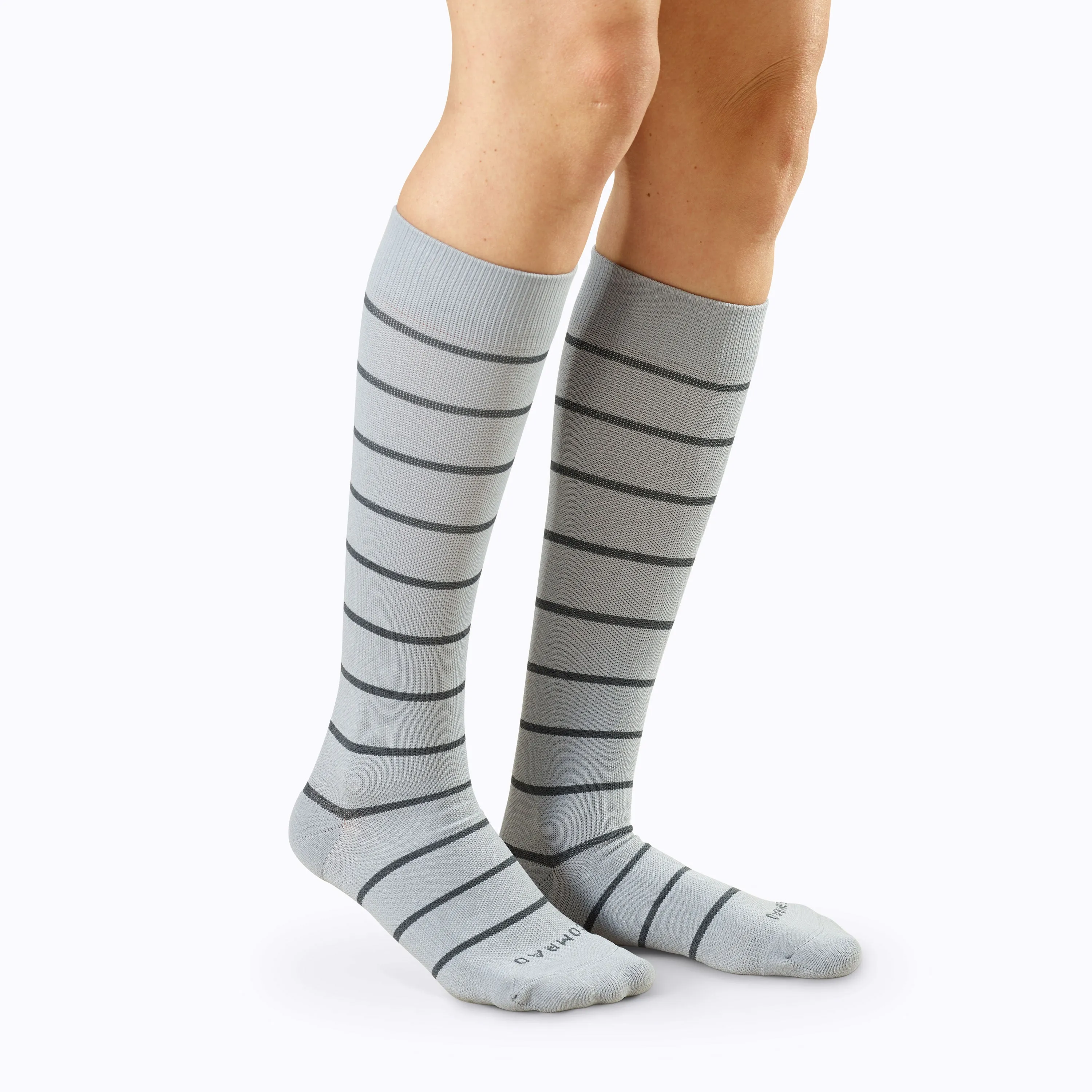 Knee-High Compression Socks – Stripes