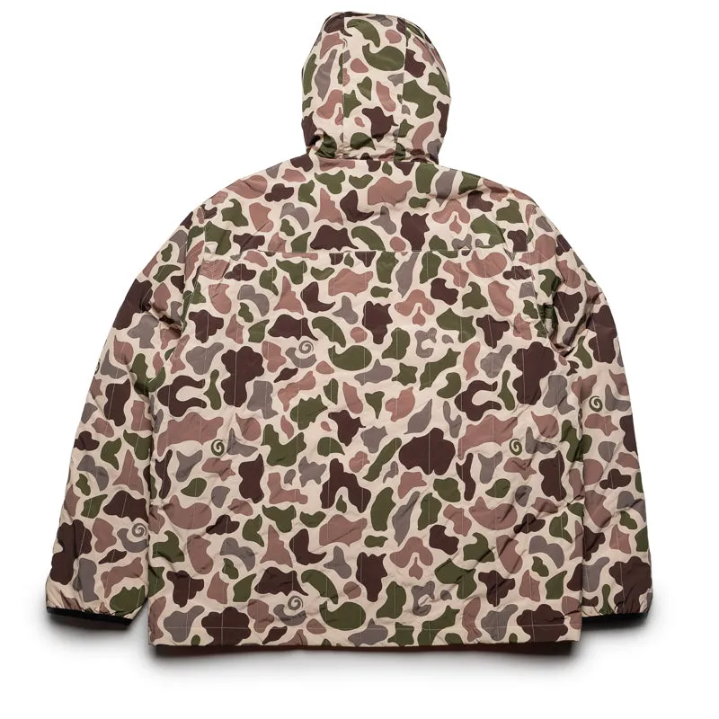 Malbon Golf Shelter Puffy Jacket - Camo