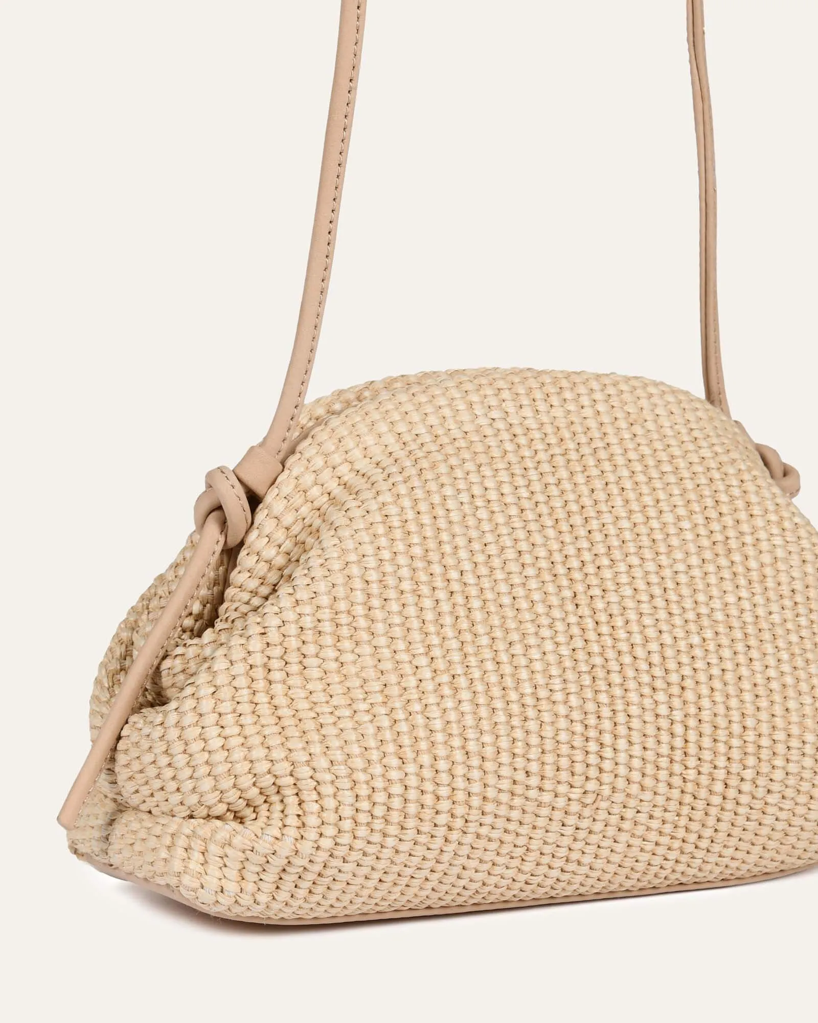 MALLORY CROSS BODY BAG NATURAL WOVEN