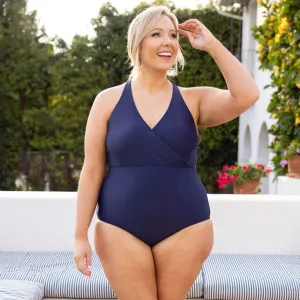 Meet You At The Sandbar Swimsuit, Navy