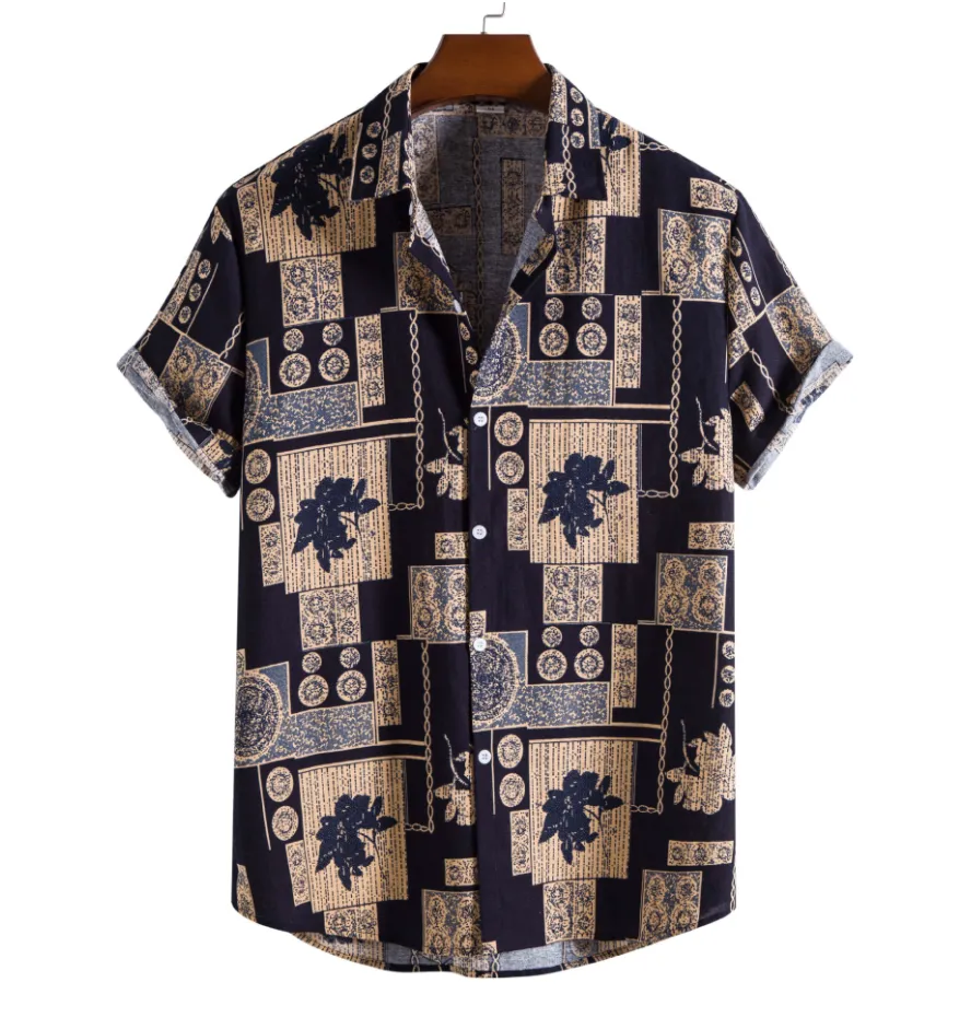 Mens Hawaiian shirts - Premium Cotton