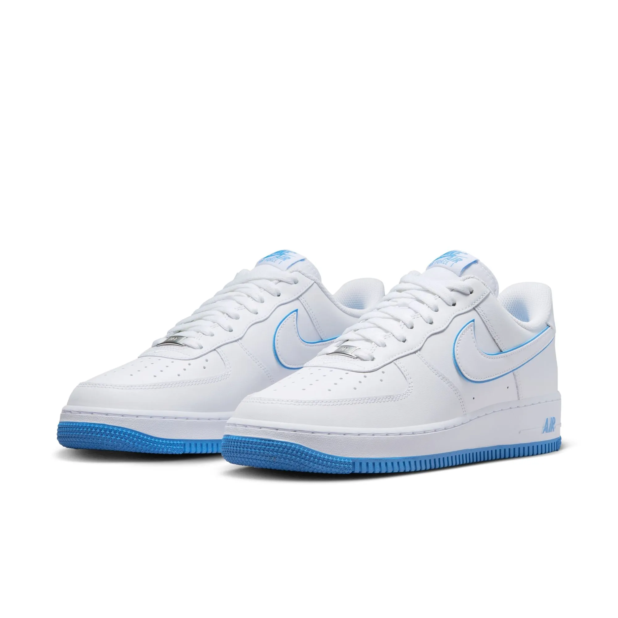 Men's Nike Air Force 1 '07 LV8 - WHITE/UNIVERSITY BLUE-WHITE