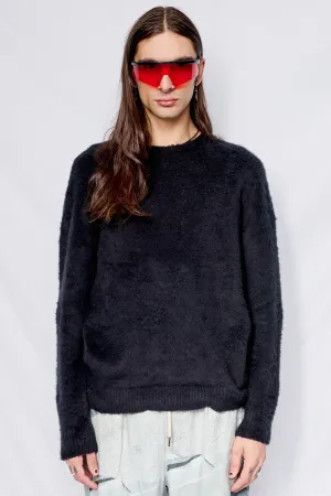 Nero Brushed Crewneck Sweater