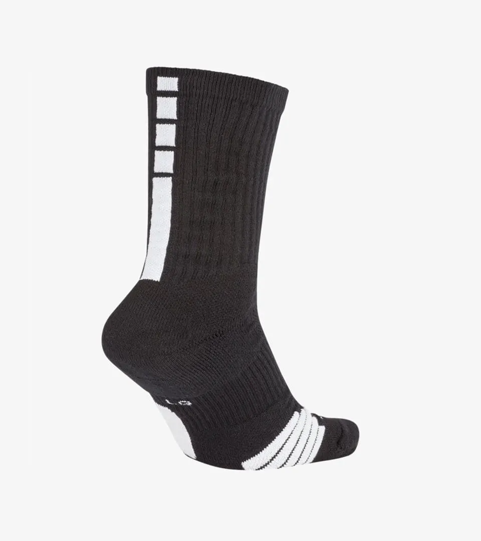 Nike Apparel Sock Elite Crew Unisex Black/White