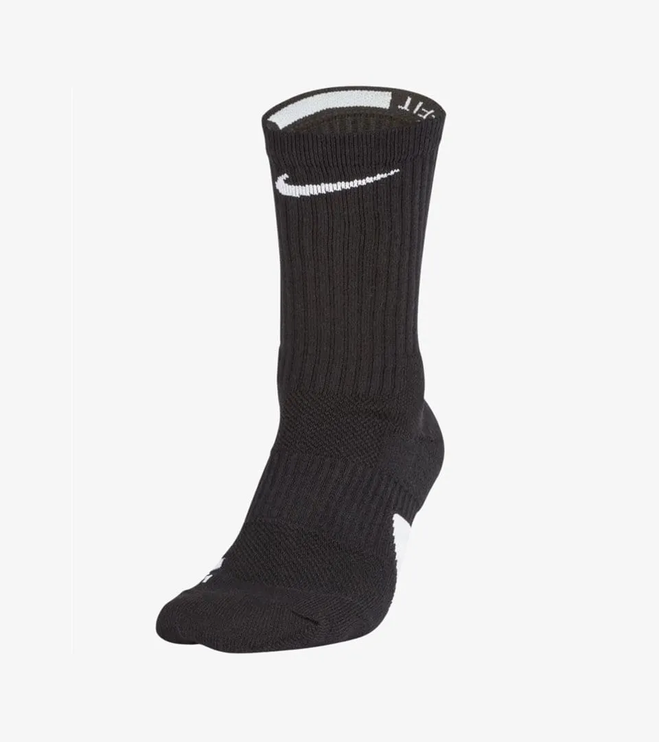 Nike Apparel Sock Elite Crew Unisex Black/White