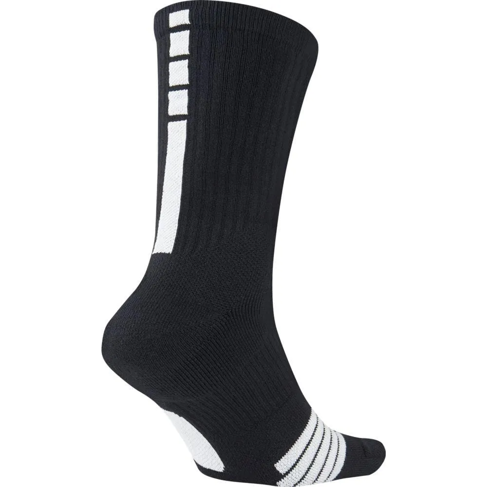 Nike Apparel Sock Elite Crew Unisex Black/White