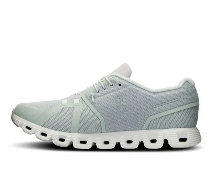 On Running Men's Cloud 5 Sneaker - Glacier/Glacier