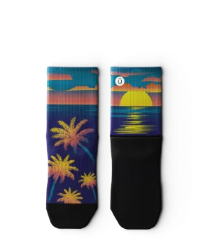 Paradise Quarter Socks