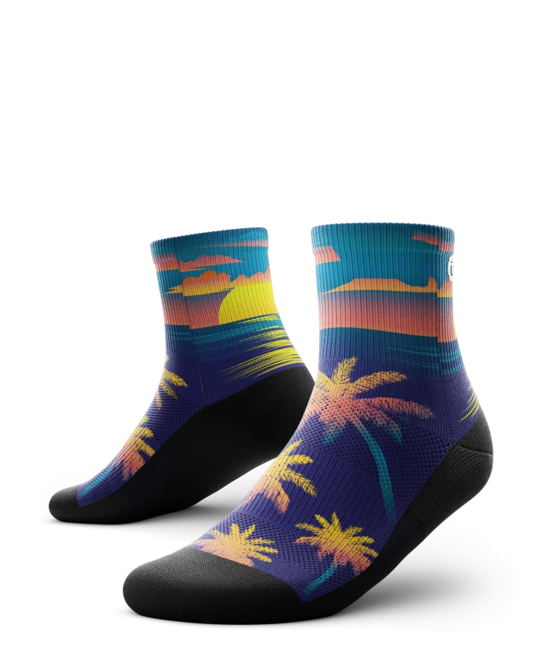 Paradise Quarter Socks