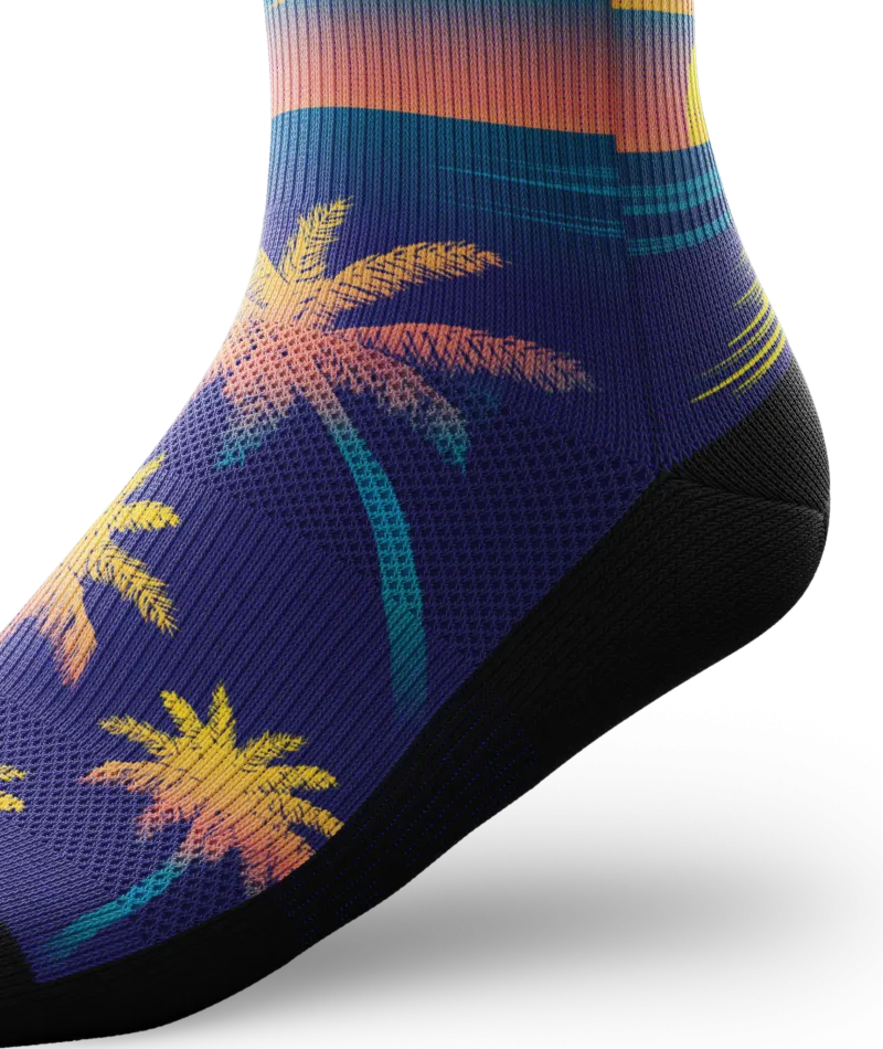 Paradise Quarter Socks