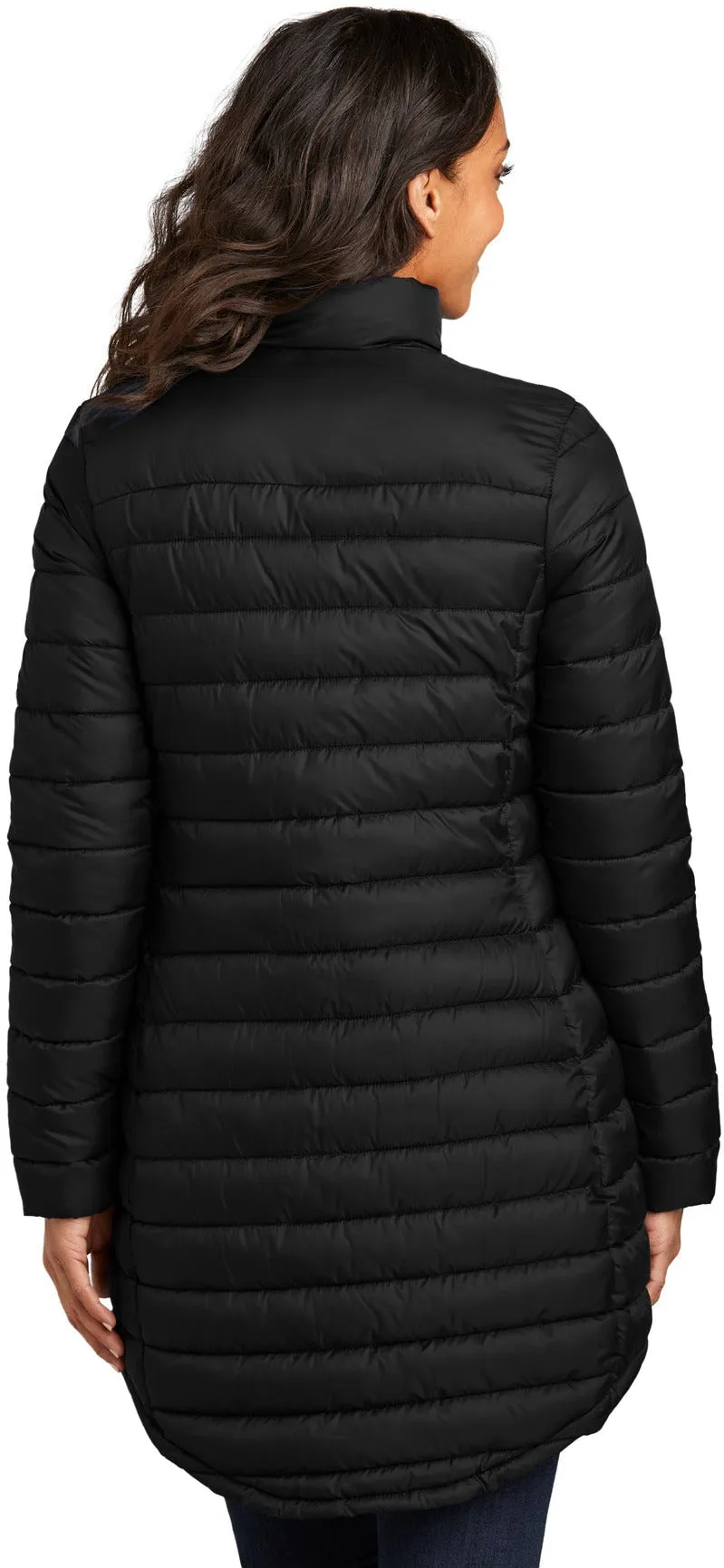 Port Authority Ladies Horizon Puffy Long Jacket