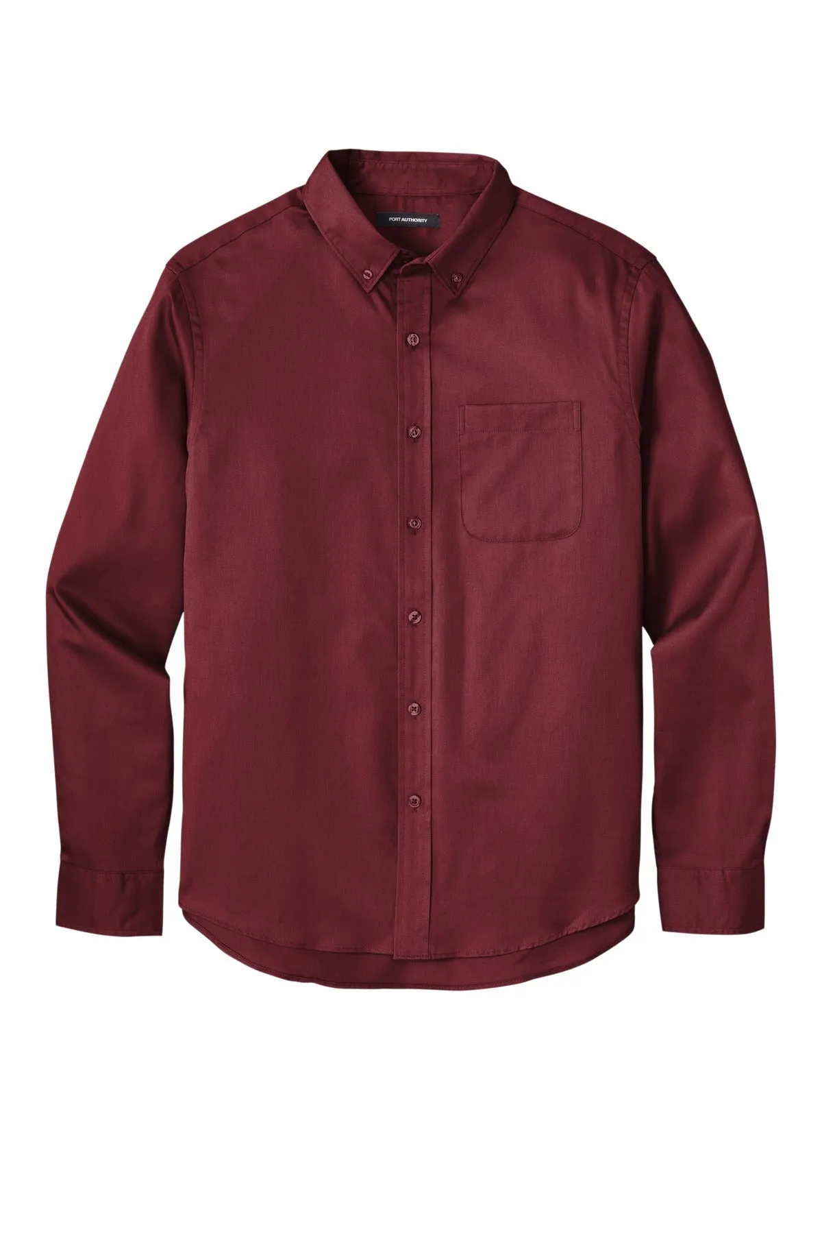 Port Authority Long Sleeve SuperPro React™ Twill Shirt. W808