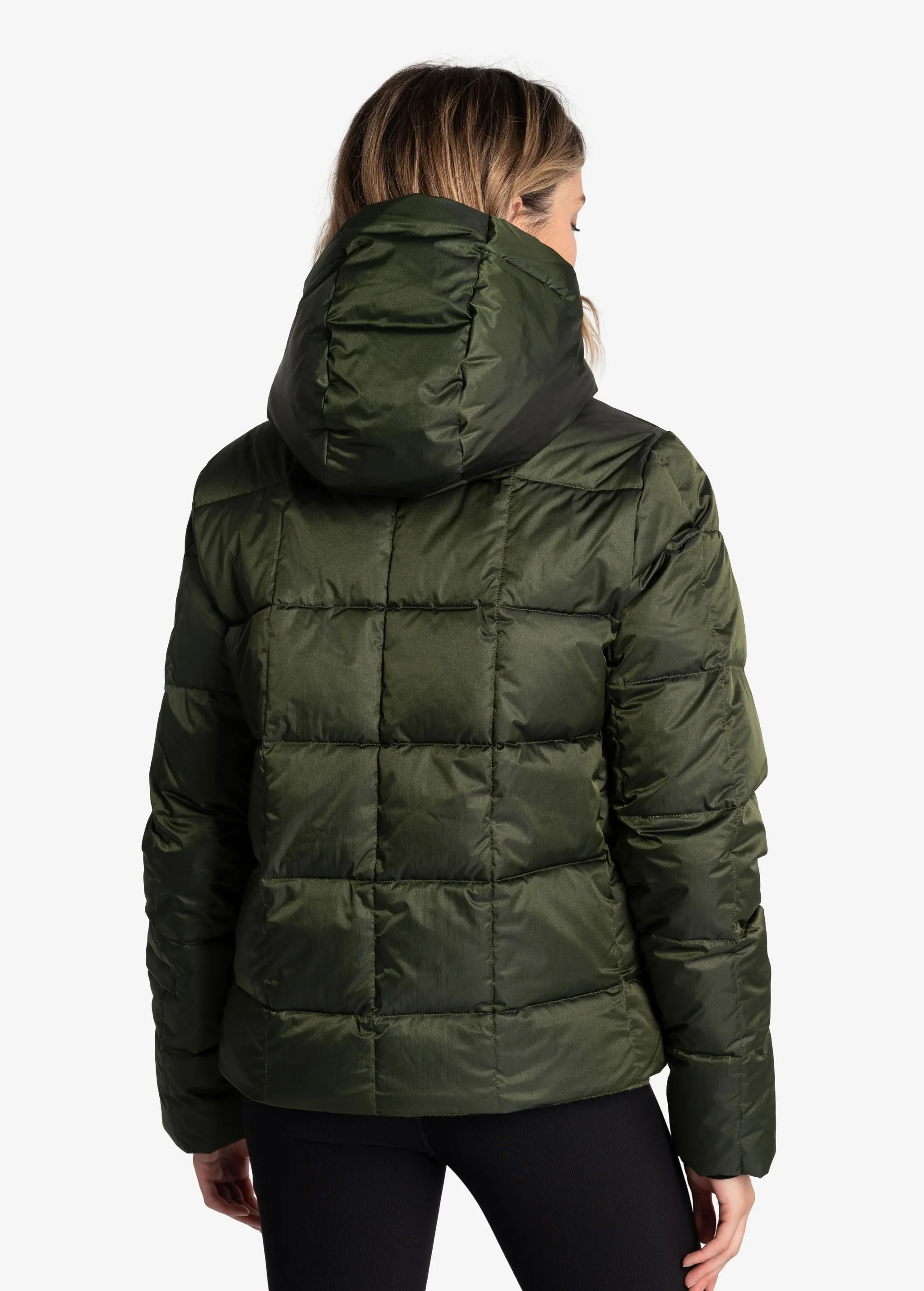 Puffy Shimmer Tech Winter Down Jacket