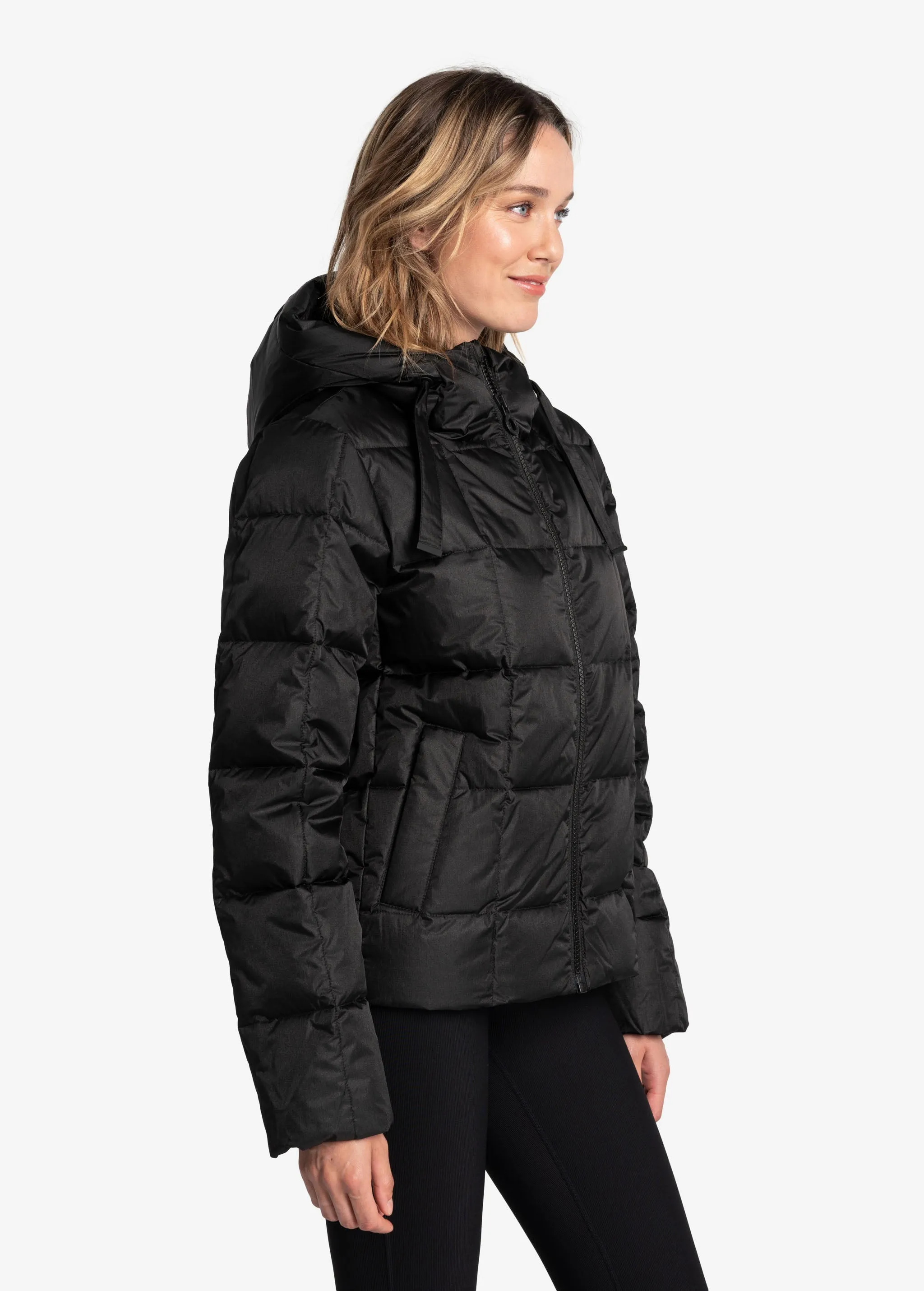 Puffy Shimmer Tech Winter Down Jacket