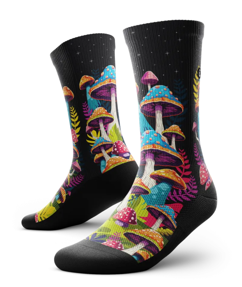 Shroomscape Crew Socks